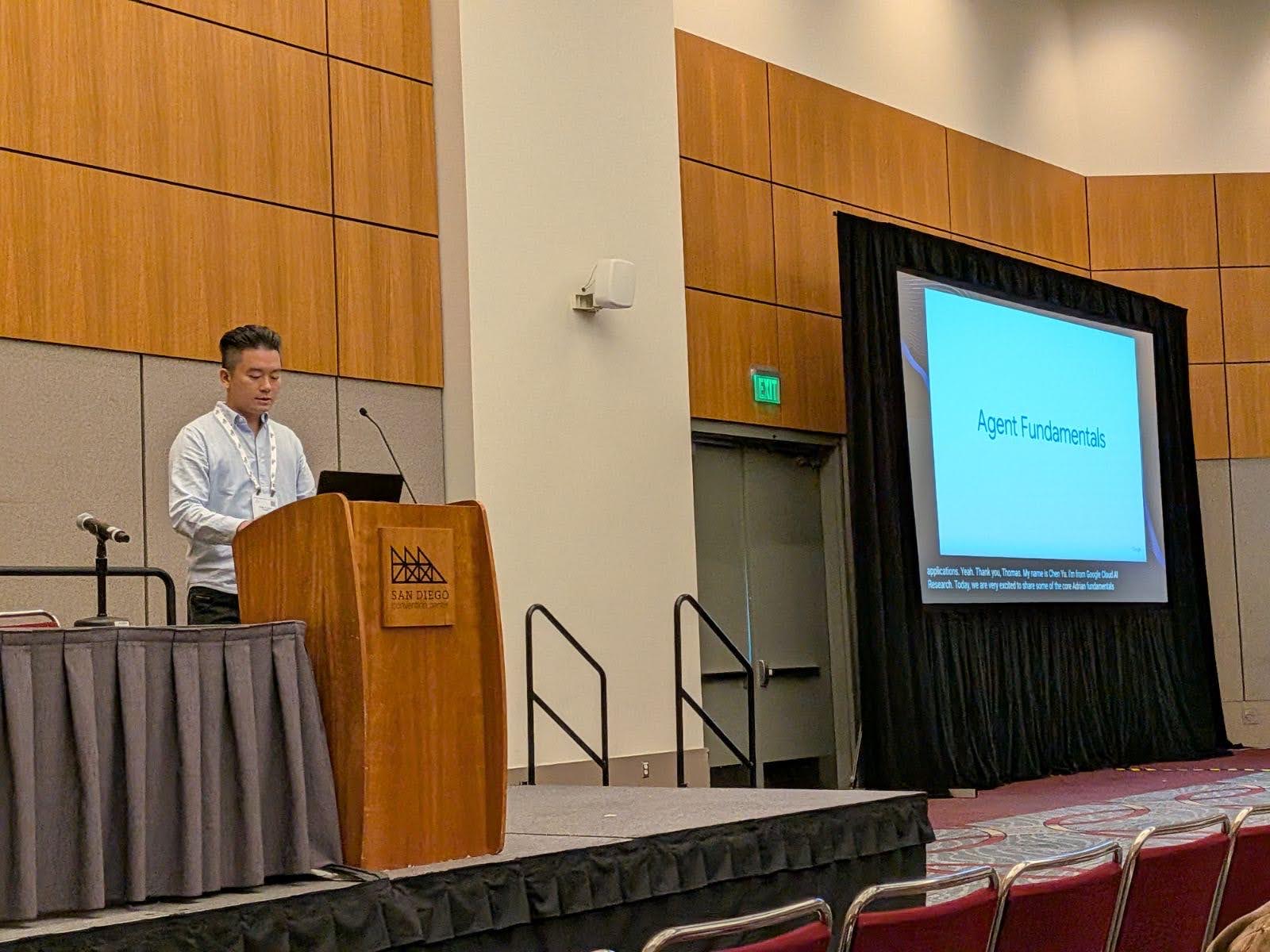 Agent Fundamentals talk at NeurIPS 2025 Expo
